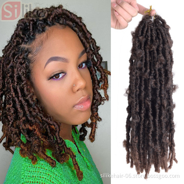 Butterfly Bob Faux Locs Crochet Braids Hair Black Messy Soft 14inch Butterfly locs  Distressed Butterfly Locs Crochet Hair